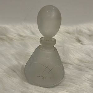 Vintage Balos Glass Perfume Bottle Handmade in Taiwan